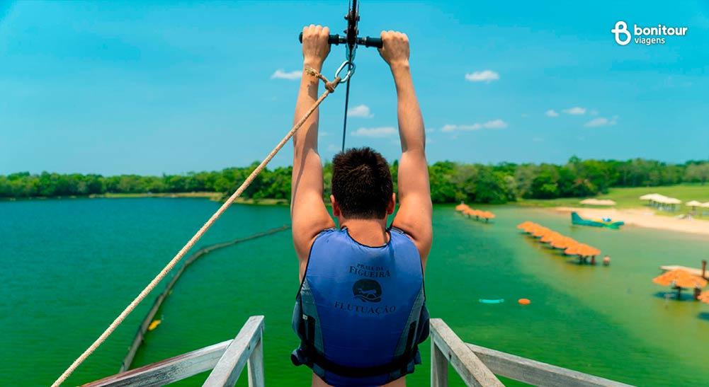 As 8 melhores tirolesas em Bonito MS